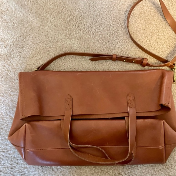 Madewell Foldover Transport Tote NWT - Picture 1 of 9